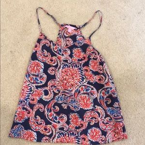 Lilly Pulitzer paisley tank